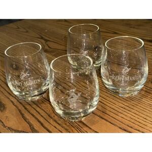 Set of 4 Rémy Martin Cognac 10oz Tumbler Made in France, Gift for Him Groomsmen